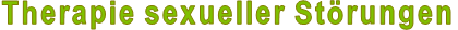 Therapie sexueller Störungen